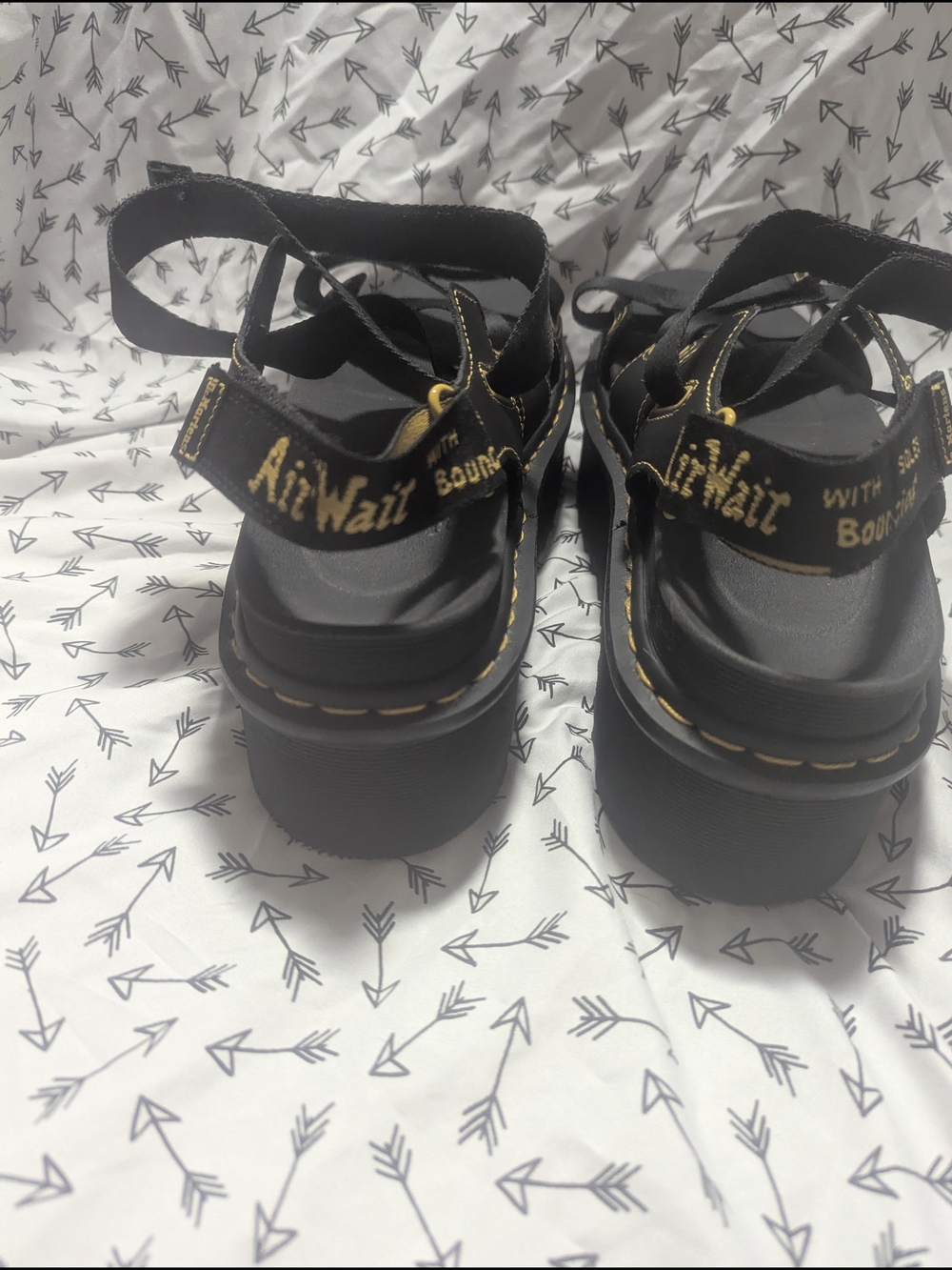 Dr. Martens Kimber Hydro Platform Black Sandals - Picture 5 of 11